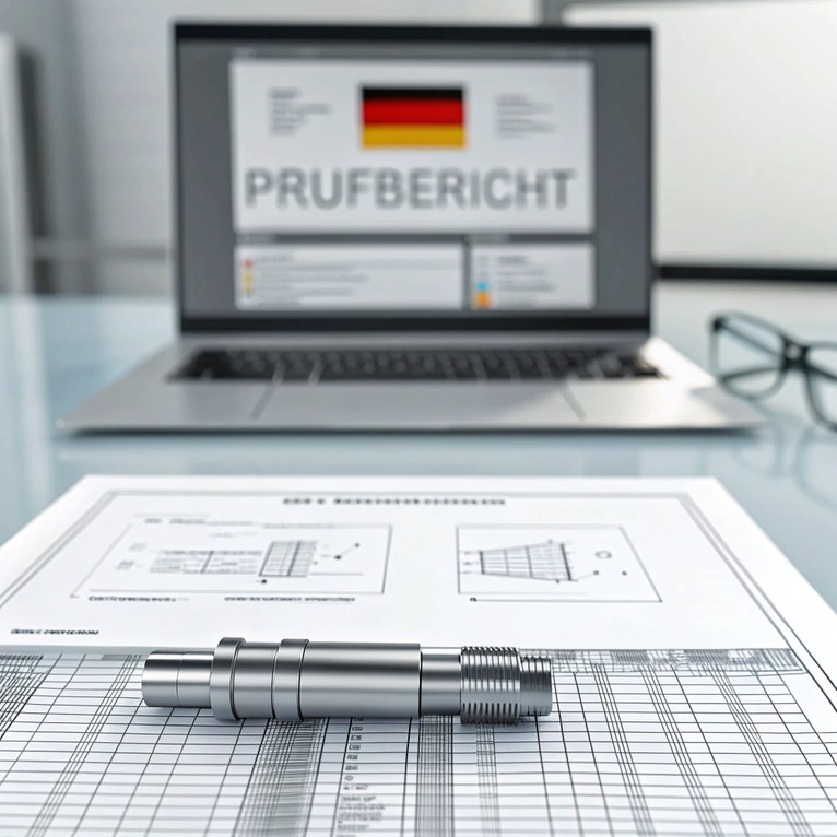 German Product Specification Sheet