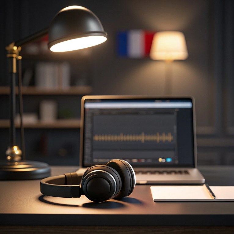 French Business Call Transcription