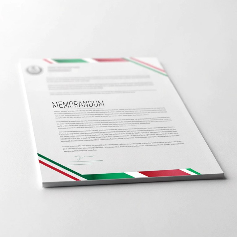 Italian Internal Memo Conversion
