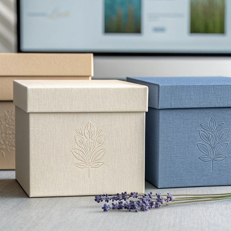Textured Packaging Layout