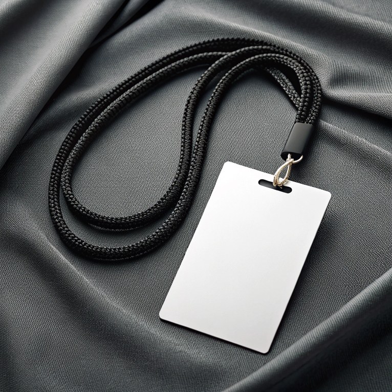 Event Badge and Lanyard Design