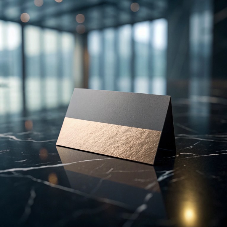 Elegant Business Card Redesign